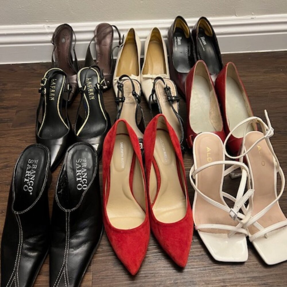 Designer Shoe Collection for Sale – Size 5 & 5.5 – $125